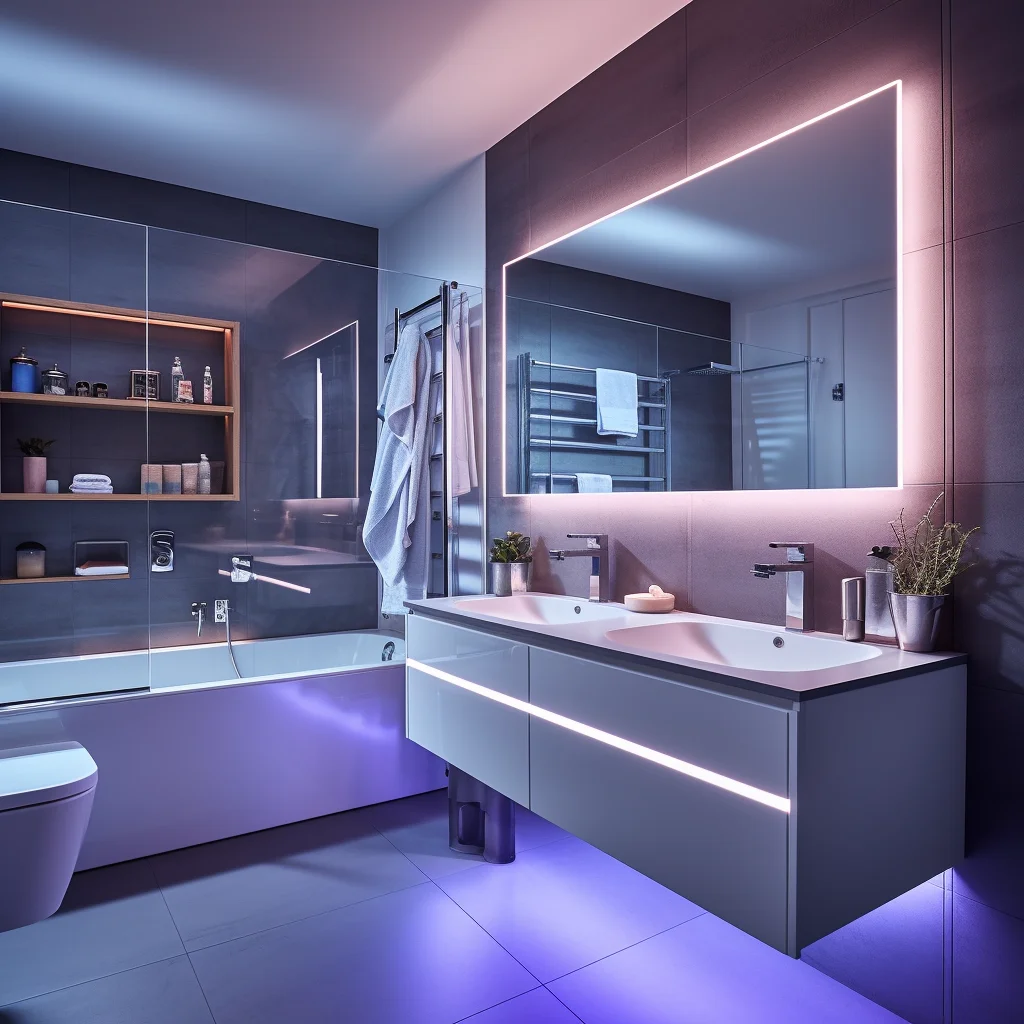 High Quality Modern Wall Mounted Double Vanity Sink Bathroom Cabinet With Stainless Steel Hinge Bathroom Cabinet Vanity