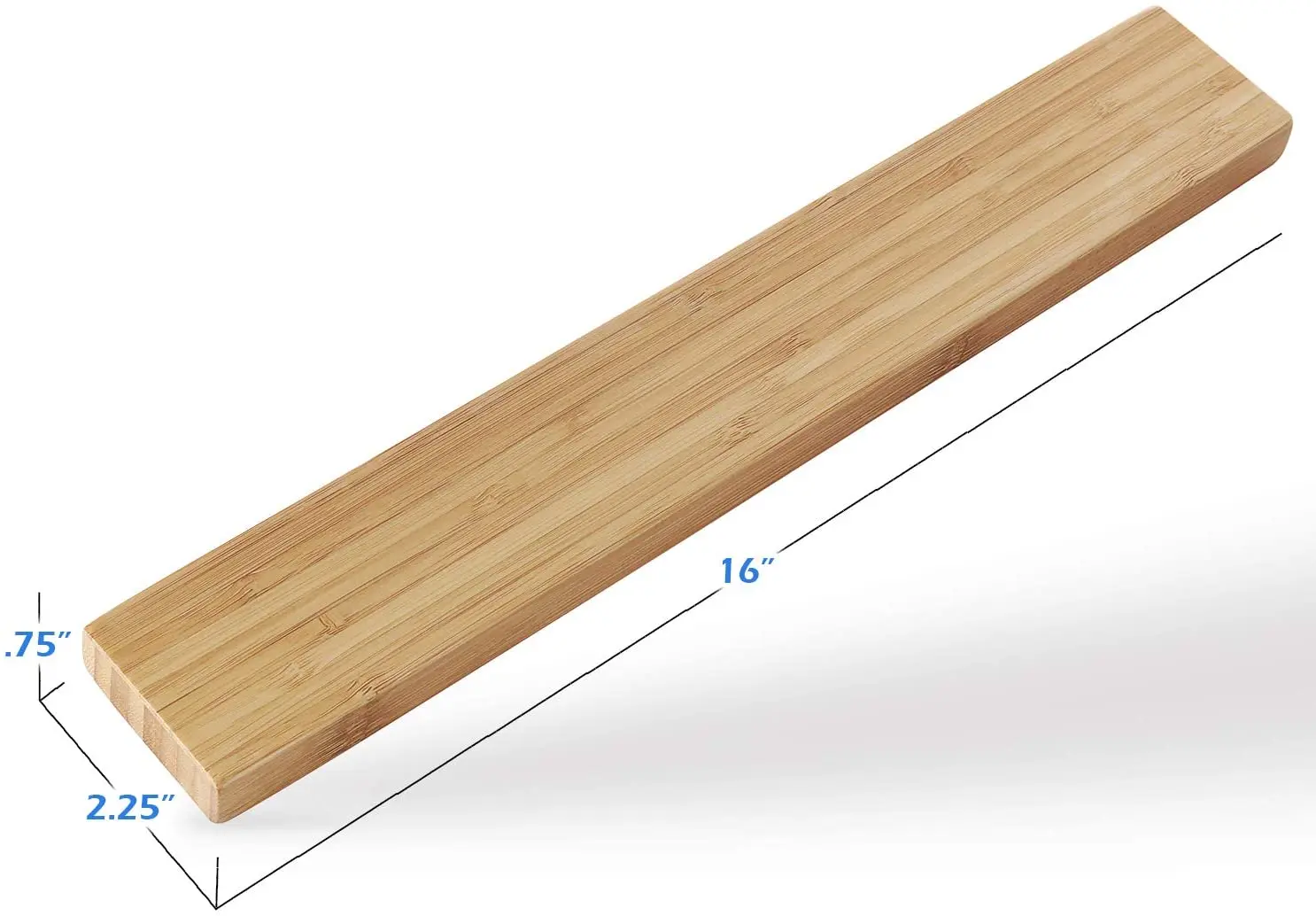 16 Inch Bamboo Wood Professional magnetic knife holder magnetic knife strip for wall mount