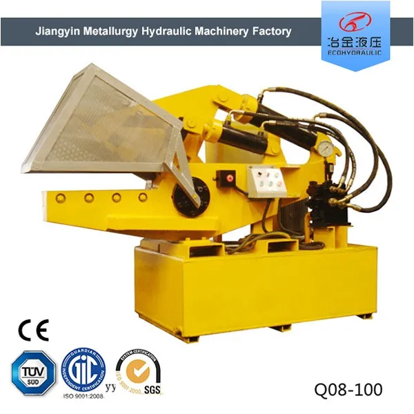 Best price  hydraulic alligator steel scrap shear cutting machine