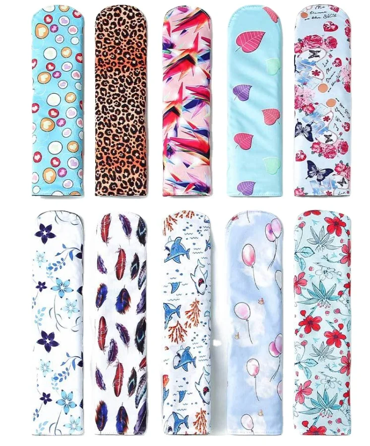 Многоразовые гигиенические прокладки можно стирать в нескольких цветах