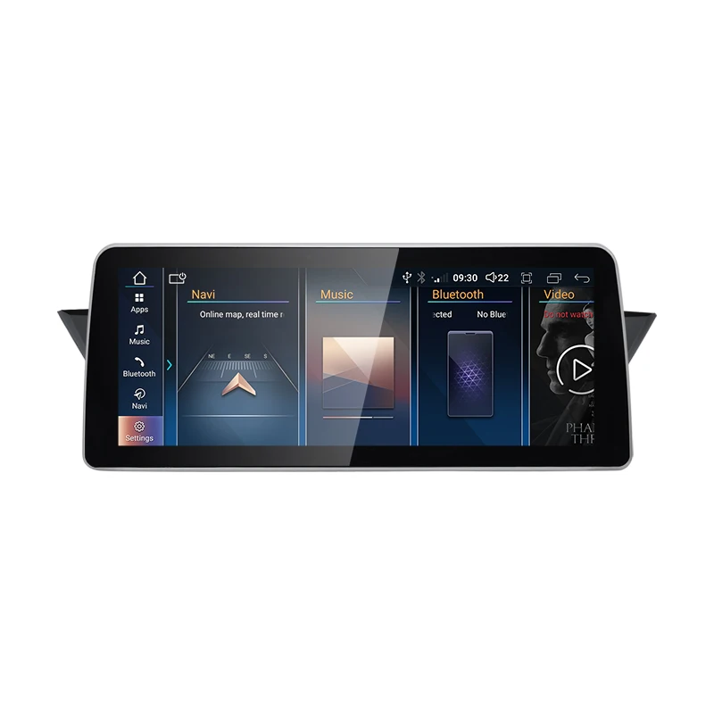 2024 New ID6 ID7 ID8 UI 12.3inch Android System Wireless Carplay AUTO For BMW X1 E84 2012 2013 years GPS NAVI Car Video Players
