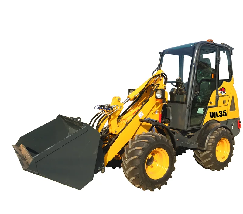High quality garden mini machinery hydraulic mini wheel loader