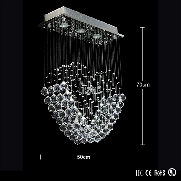 High quality and low price custom crystal lighting