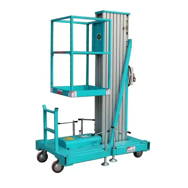 Light Weight Platform Lifts Electric Aerial Work Platform Portable Work Platform Hydraulic