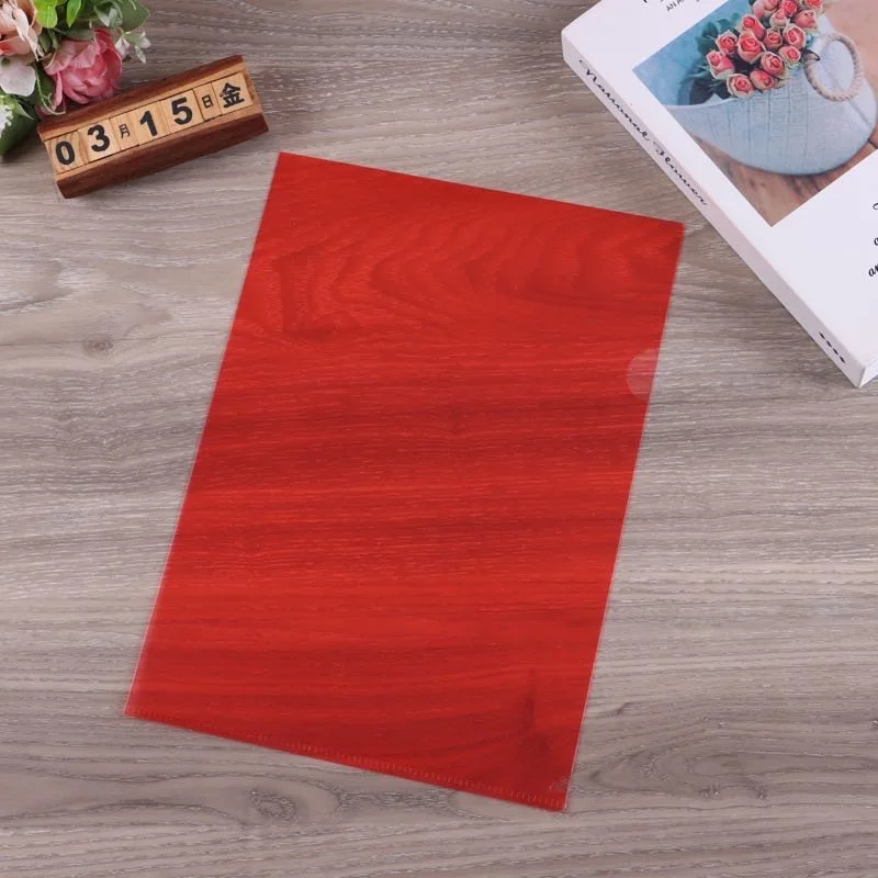 A4 pp L shape file folder in colorful