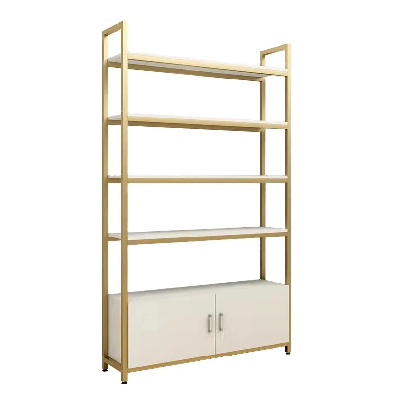 High quality handbag display metal wood bag and shoe set women showcase for retail shop display