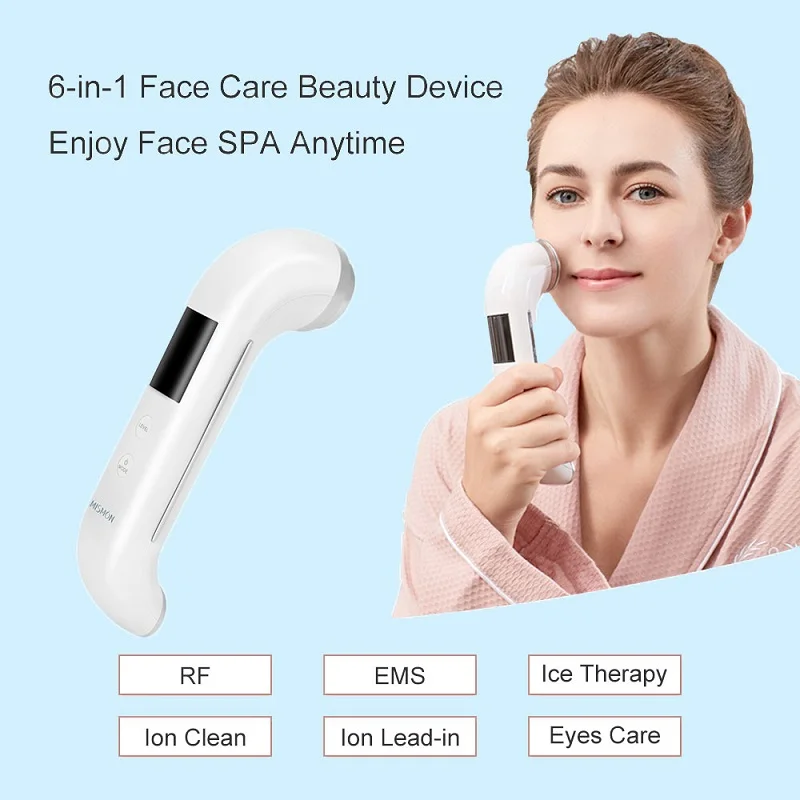 Mismon Facial Galvanic Ion 2 in 1 Design 5in1 Beauty Care Massager