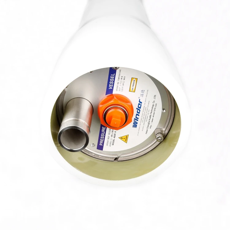 Устройство Winder Chengda ASME CE для очистки сточных вод фунт/кв. Дюйм 8 дюймов концевой порт стекловолокно FRP RO корпус мембраны под