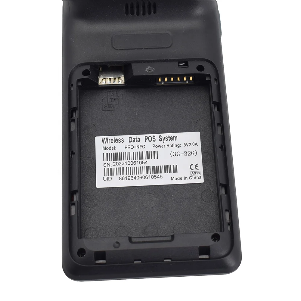 4G WiFi Android 11 портативное POS PDA терминальное устройство 58 мм Термопринтер Whit сканер штрих-кодов