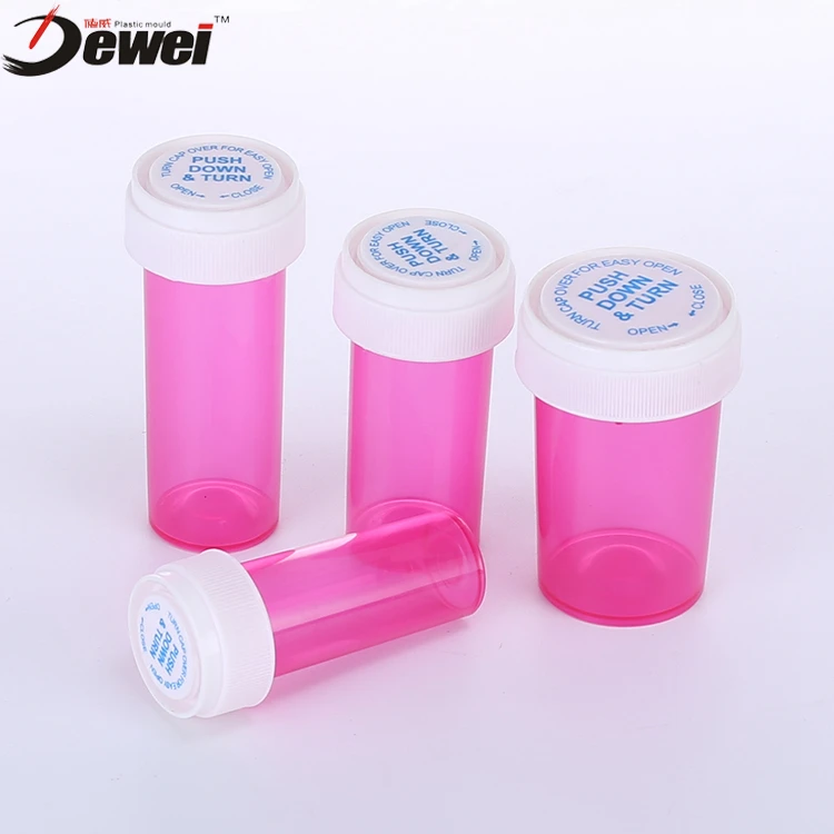 8dr 13dr 16dr 20dr 30dr 40dr 60dr Cheap Plastic Reversible Vial Pharmaceutical Vial Plastic Vial