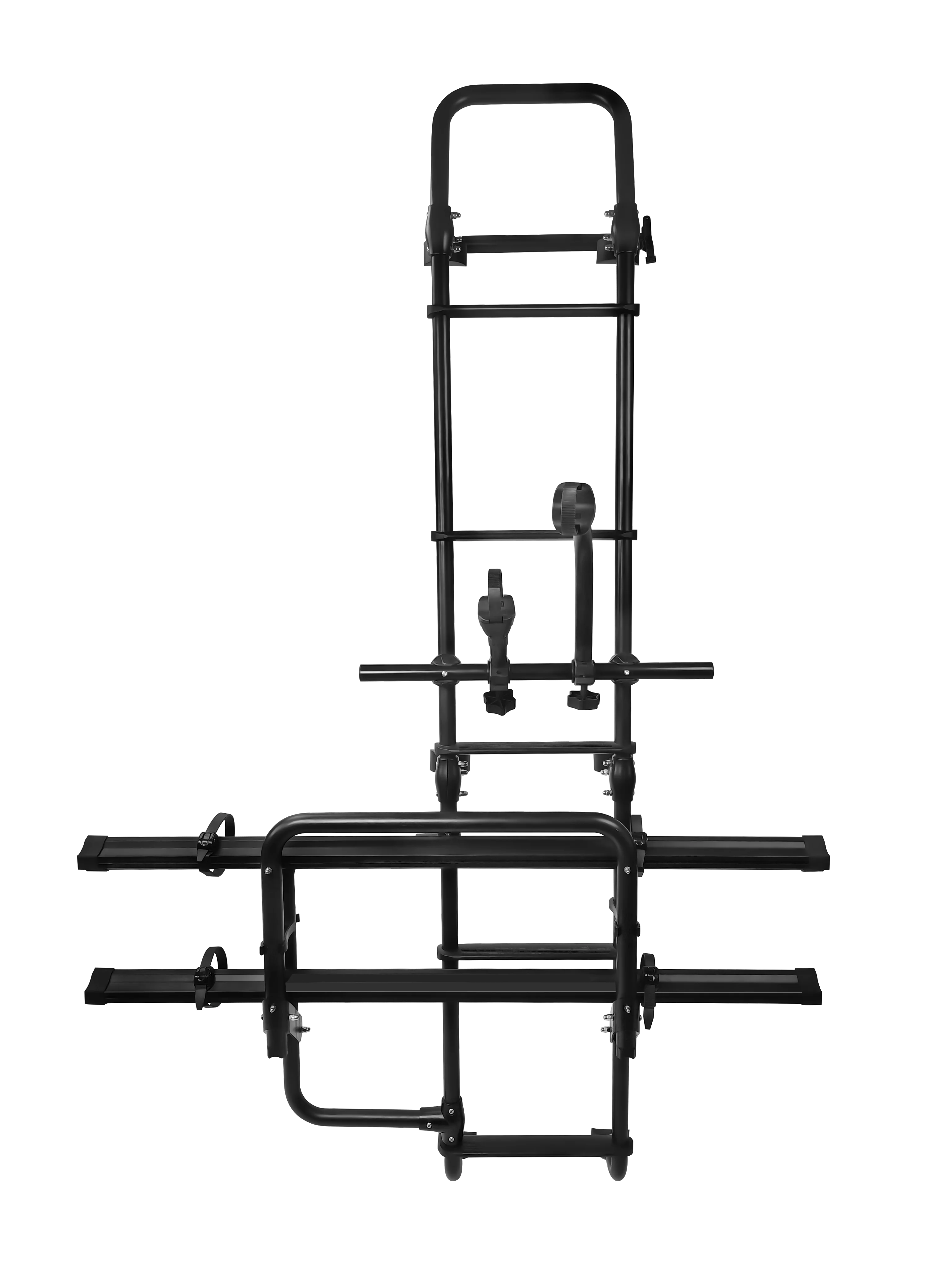 2 in 1 Horizontal Exterior Bike Mount Caravan Motorhome Door Ladder and Bike Carrier