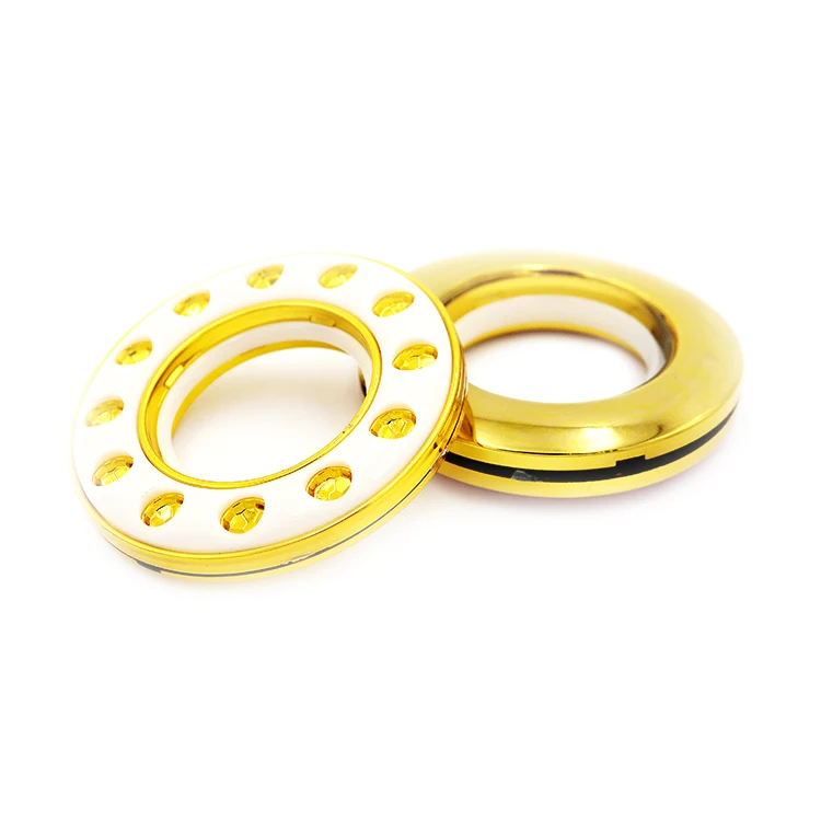 Shower Plastic Curtain Ring Plastic Curtain Eyelets Curtain Hidden Loop with Gold Silver Brown Etc