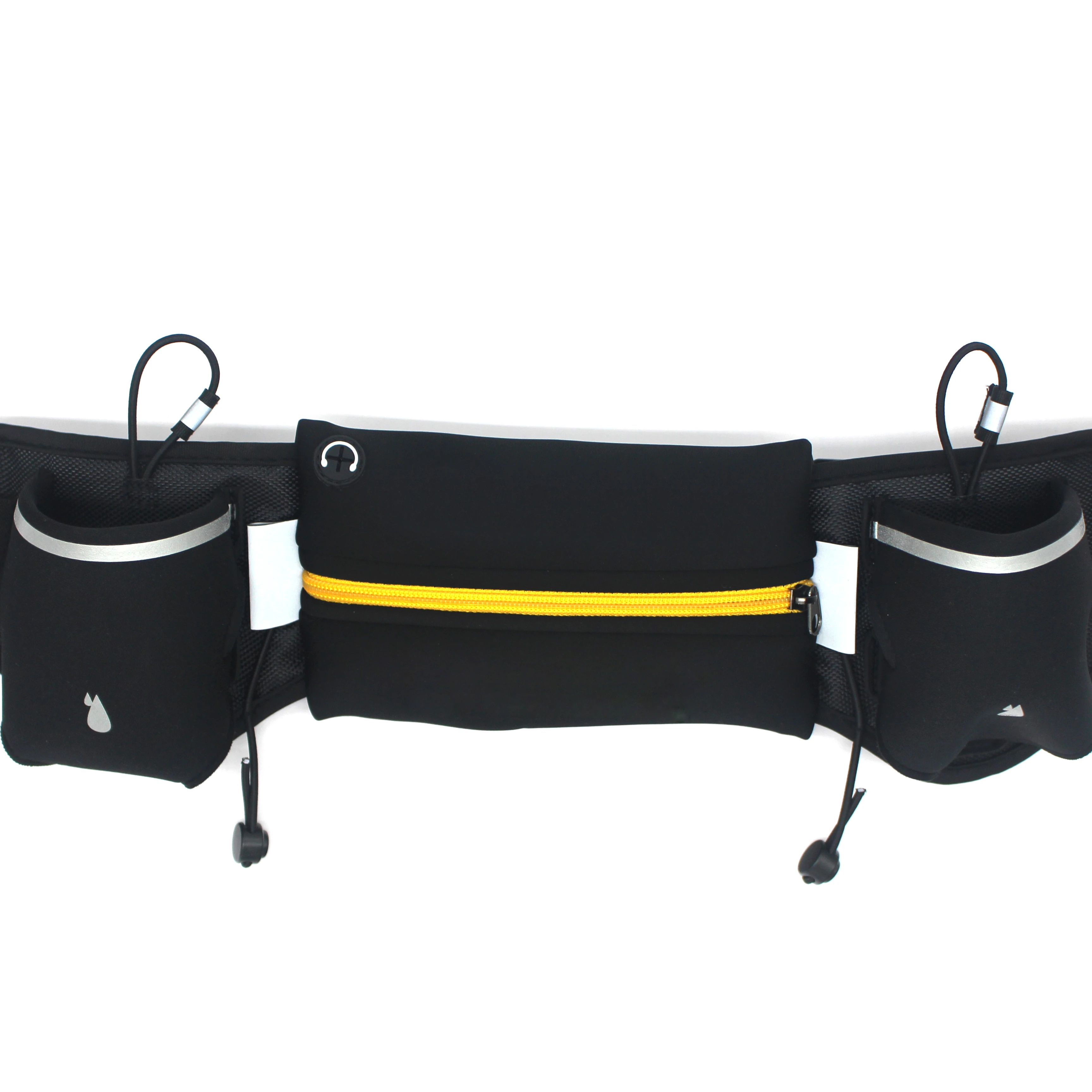 Customized color sports waist bag multifunctional suitable for hiking sports nylon waist bag