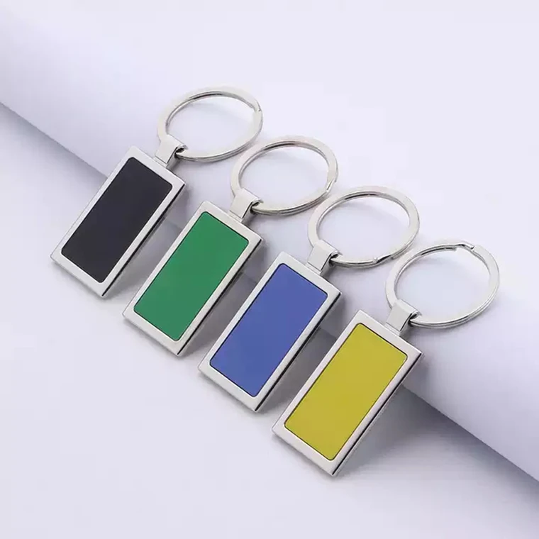 Key Holders For Branding Guangzhou House Personalised Keychain Anahtarlik Accessories Stainless Steel Blank Metal Key Chain