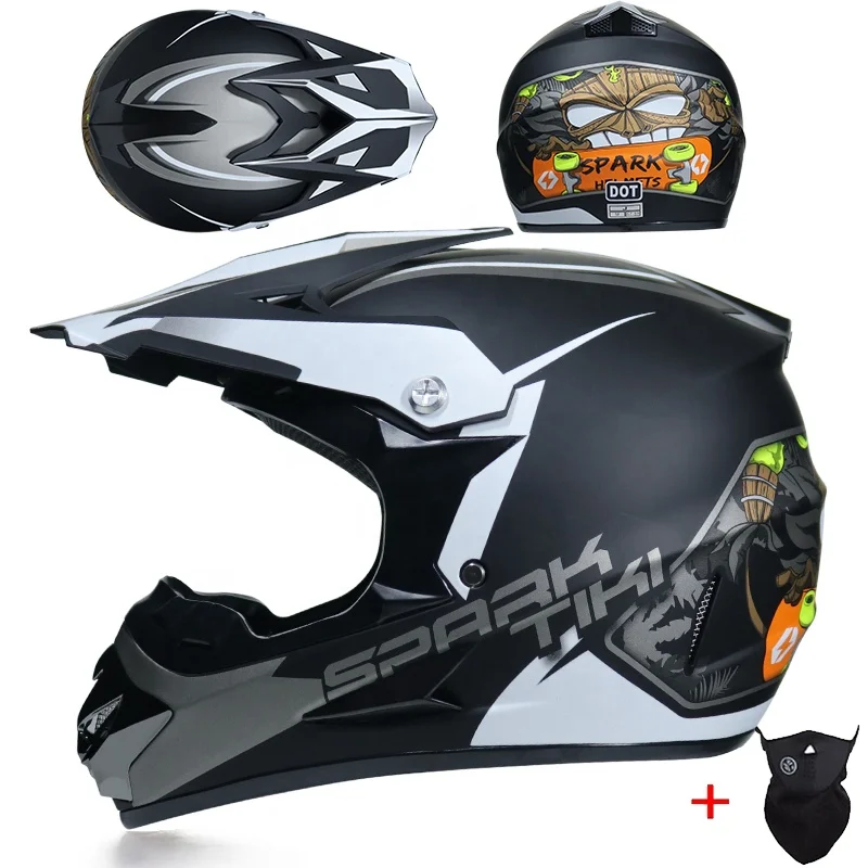 New Arrivals Motorcycle Helmets Abs Unisex Dot DH Motorcycle Racing Helmet Off-road