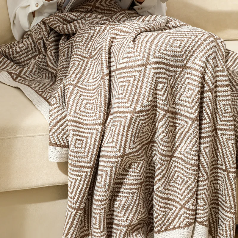 OEM Service Home Textile Summer Spring Bed Sofa Couch Cover Boho Throw Blanket