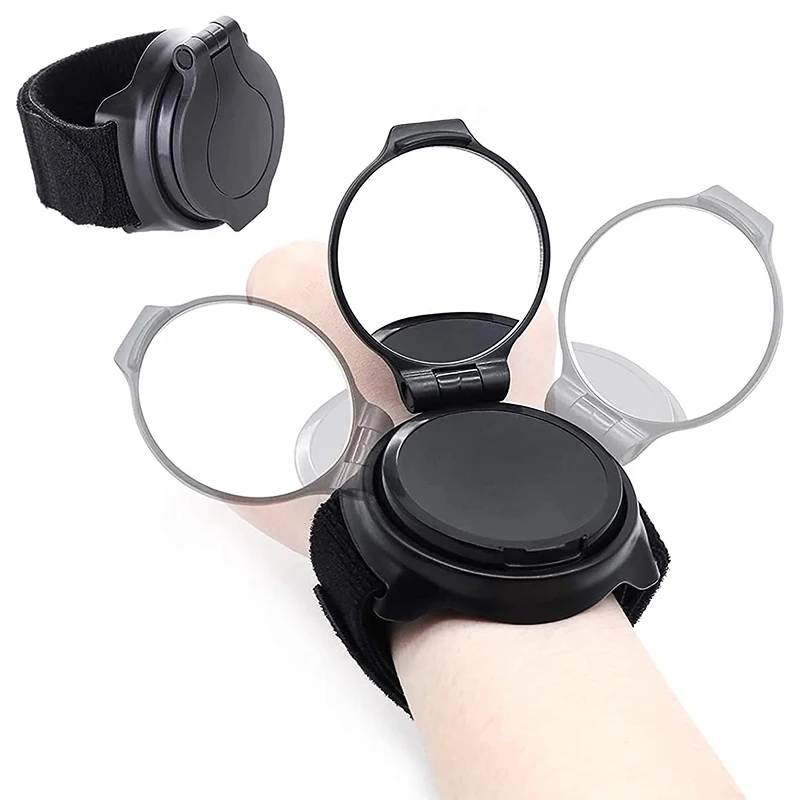 360 Adjustable Bike Rearview Mirror Wearable Bike Wrist Rear View Band Cycling Rear View Bicycle Mirror