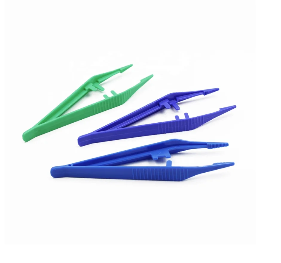 Medical Disposable Laparoscopic Sterilized Plastic Biopsy Forceps/plastic tweezer
