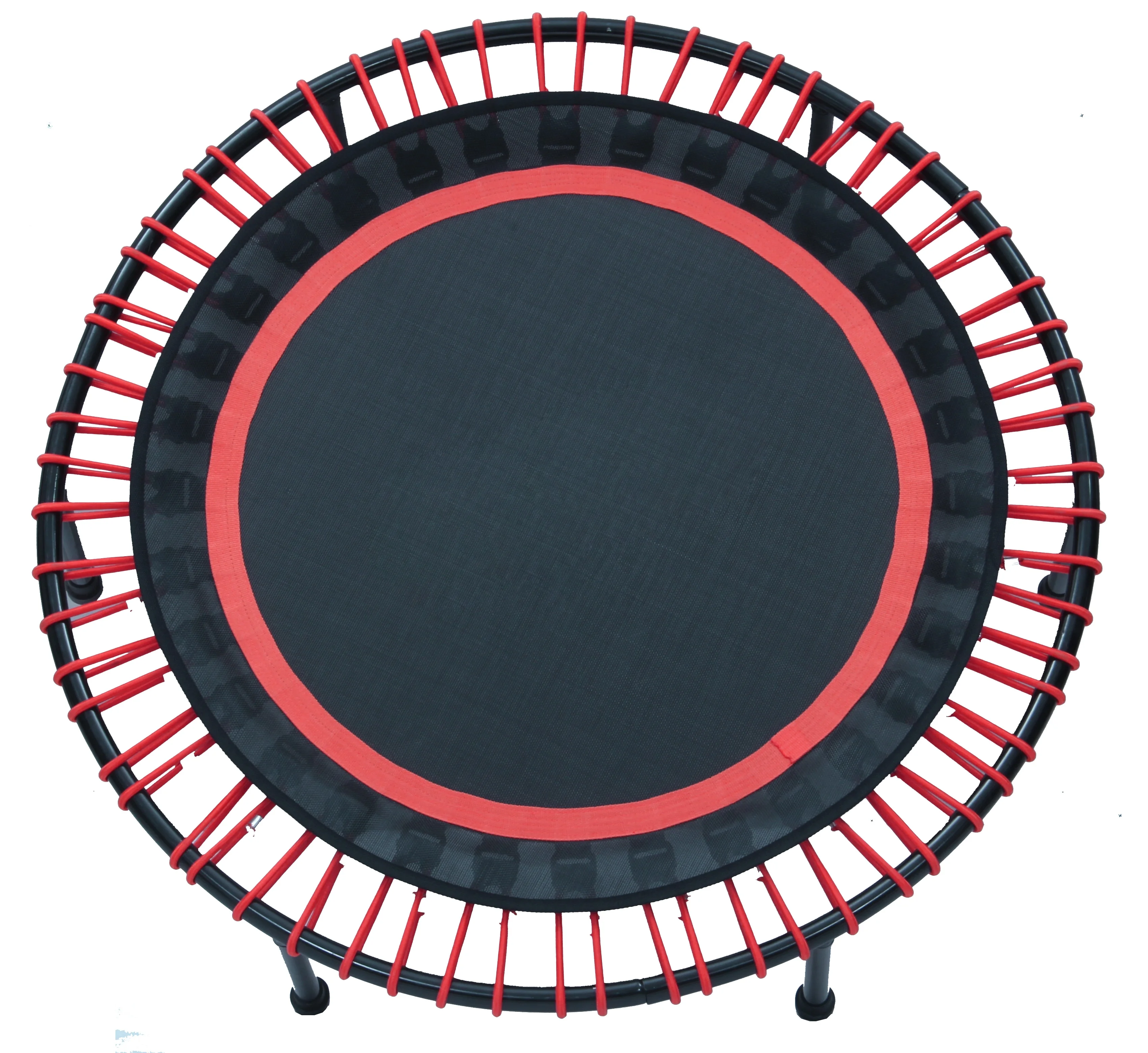 Indoor Round Small Trampoline For Child With Safe Bungee Cord Suspension