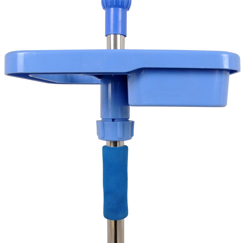 5 Legs 4 Hook Portable Mobile Stainless Steel Medical Iv Drip Stand Pole For Sale