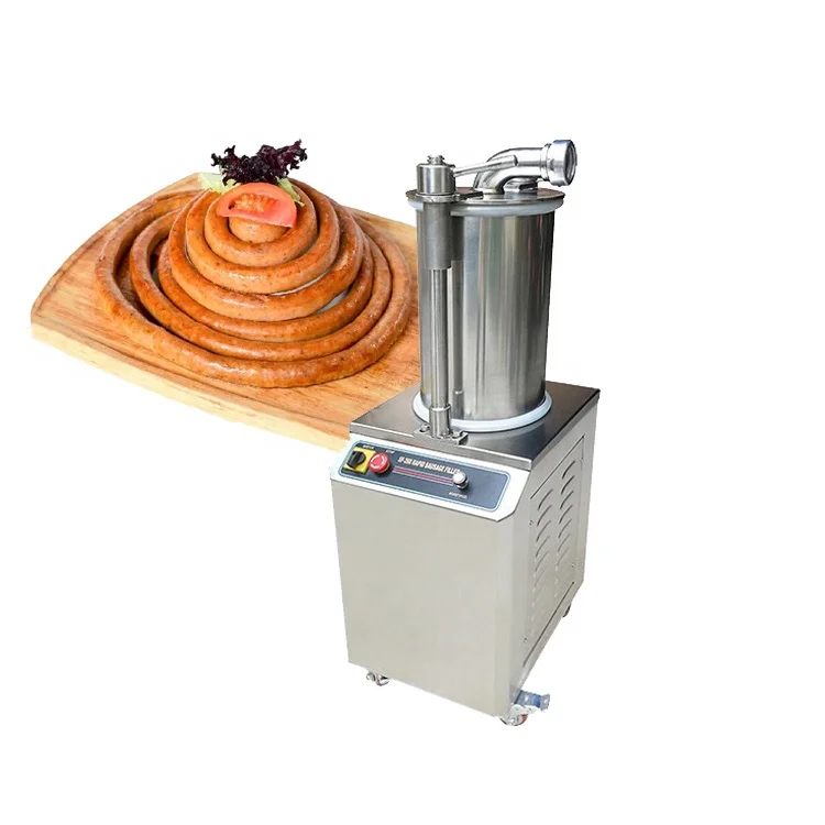 High Performance Fast Sausage Filler Stuffer For Boerewors Frankfurters Salami