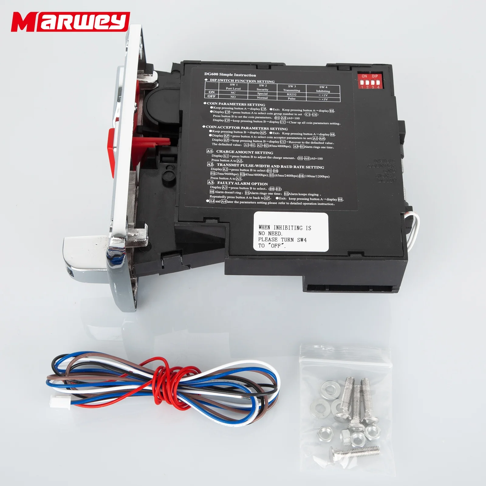 DG600F электронные часы мульти игра монетоприемник процессор программируемого 6 Тип комплектатор монет валидатор для торгового автомата