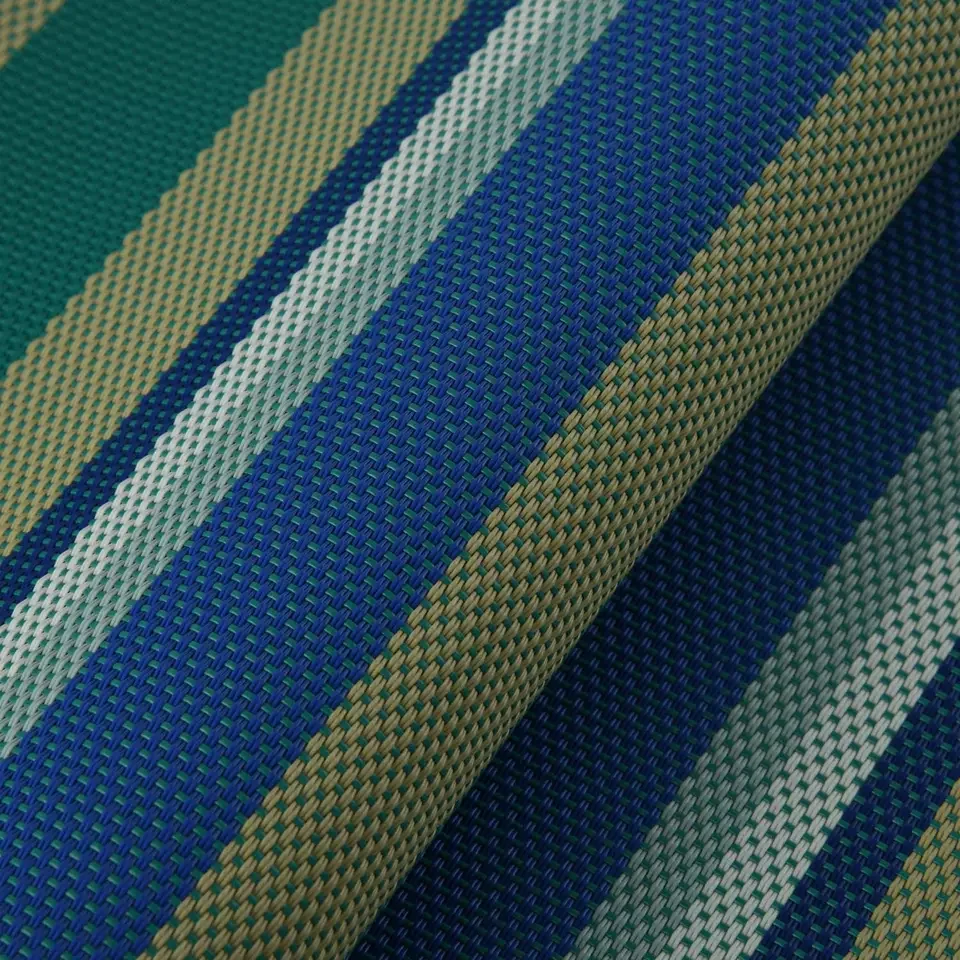 Pakistan 2*1 Style Many Color Mixed Up Best Selling Pvc Mesh Coated Fabric For Outdoor Leisure Furniture  Use