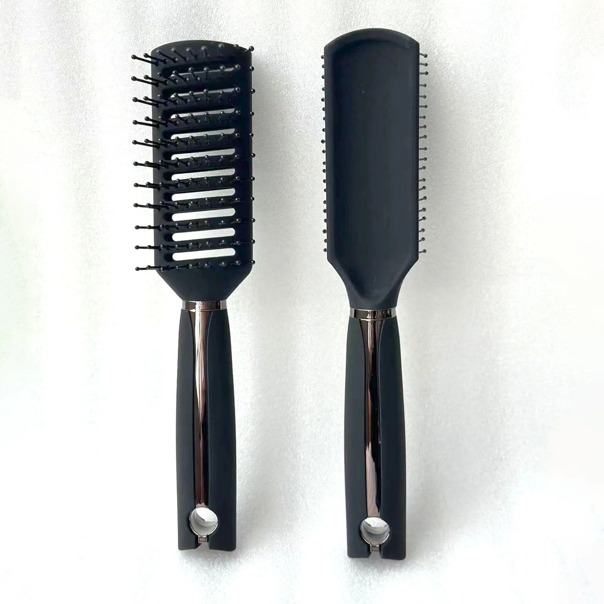 Portable Wig Comb for Long Straight and Curly Hair round Feature Compact Design with Smoothing Air Cushion Massage