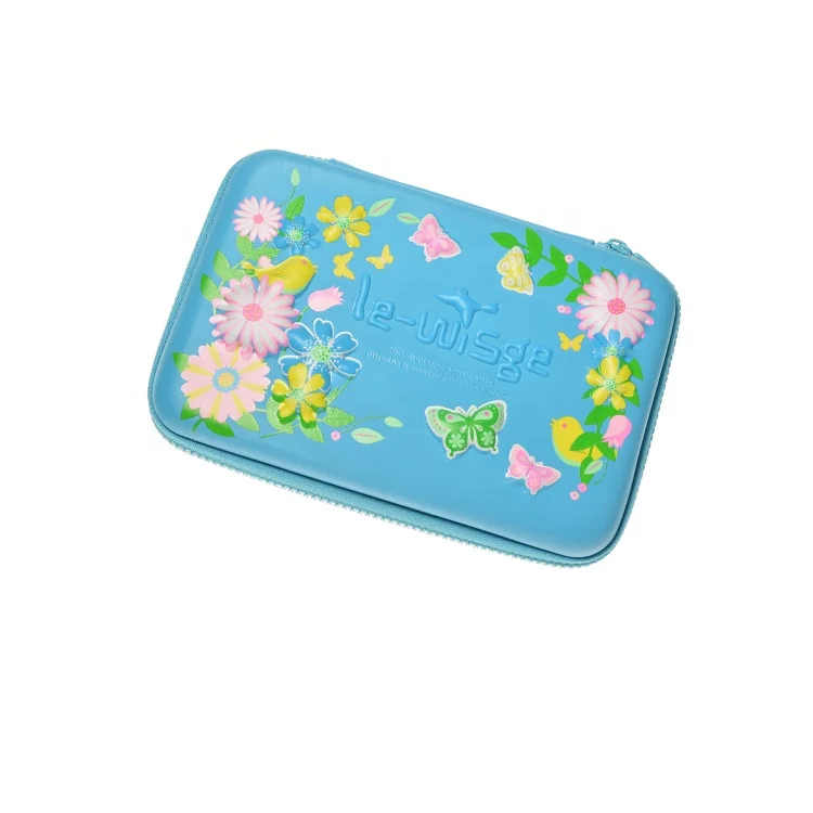 3D Large Capacity Multi Functional High Quality Eva Pencil Case For School Kids Factory Custom Pattern Cartoon Hard Pencils Case
