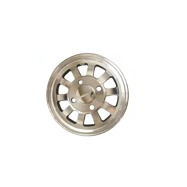 Tricycle steel ring wheel motorcycle modified wheel electric thickened aluminum alloy 400-10/350-10/300-10/450/12hub