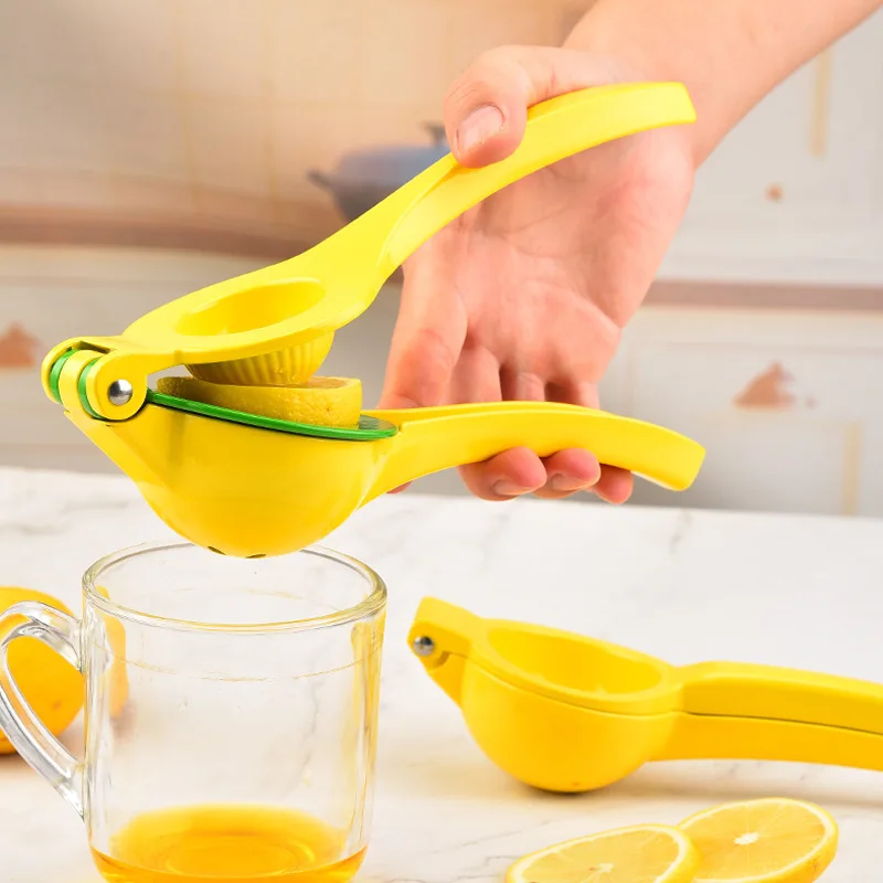 Top Seller Kitchen 2-In-1 Lemon Squizer Handheld Portable Manual Juicer Hand Press Citrus Juicer Lime Squeezer Extracts Juices