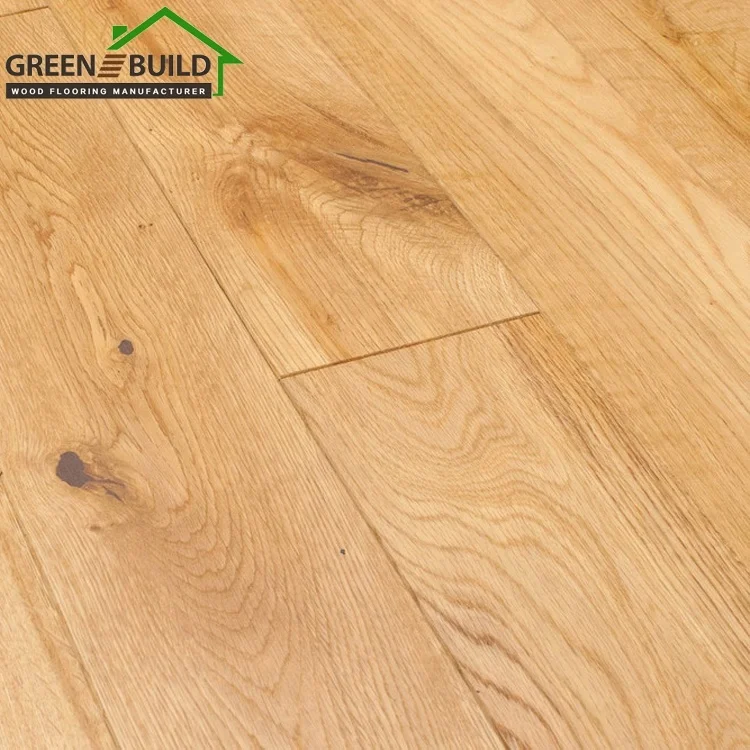 Professional Manufacturer Eco Friendly Natural Oak Solid Wood Flooring