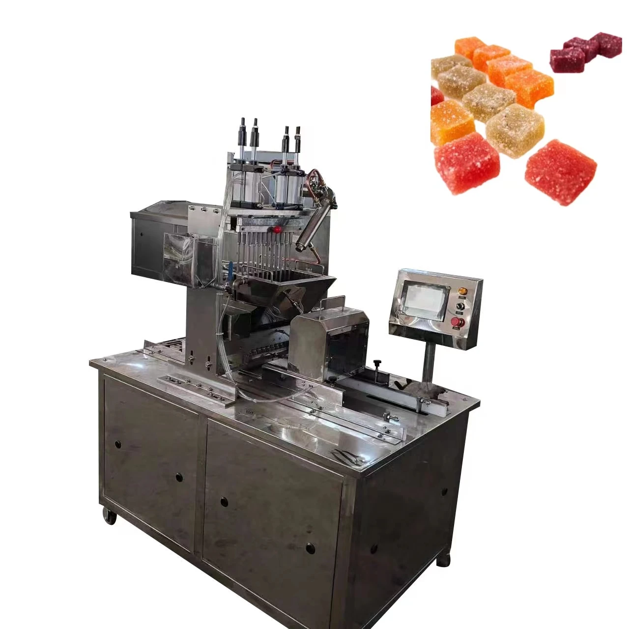 Stick Candy Machine / Sweets And Candies Machinery bear candy pouring machine