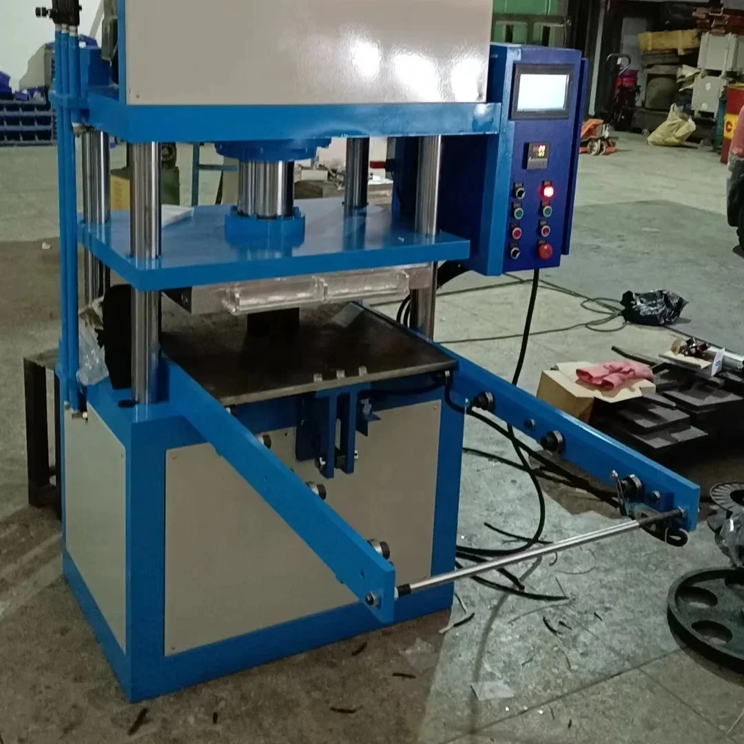 Automatic Rubber Tile Cold Press Machine Hydraulic Press For Rubber Tile Rubber Tile Vulcanizing Press