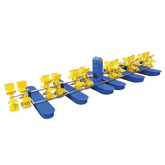 Profession Aquaculture Machine 3kw 12 Impellers Paddle Wheel Frequency Conversion Aerators