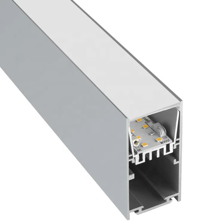 Dong Guan Factory  38*75mm Suspended Heatsink Extrusion Aluminum Led Profile for led strip
