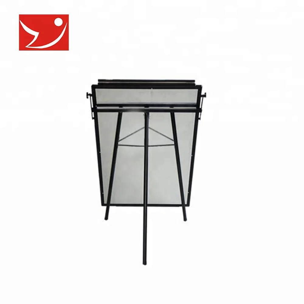 Excellent whiteboard that can be moved Tripod whiteboard With paper clips and various small accessories