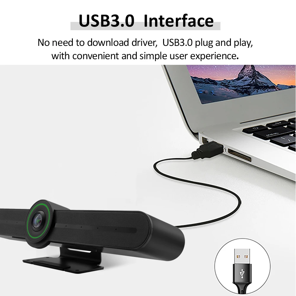 KATO VISION 4k auto framing conference webcam conference hd camera voice tracking videoconference system 4K webcam