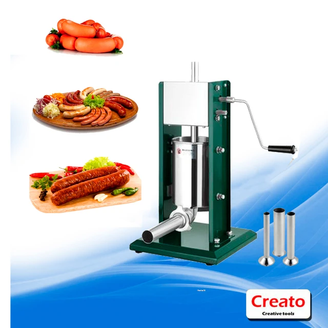 2024 Latest Commercial Sausage Filling Machine Manual Sausage Stuffer New & Used Home Use for Meat Processing