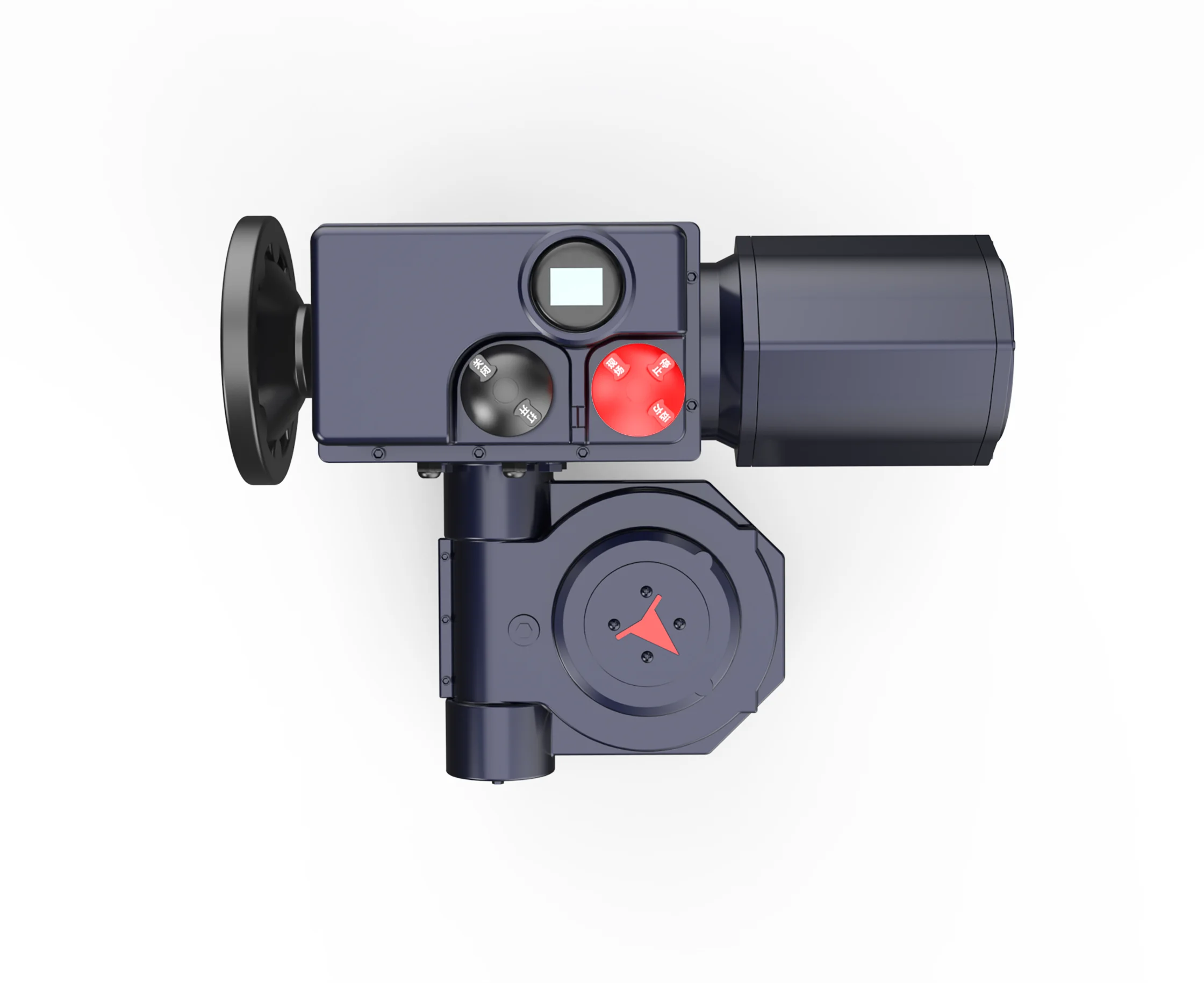 Motorized 4-20mA Quarter Turn Valve SD Intelligent  Electric Actuator