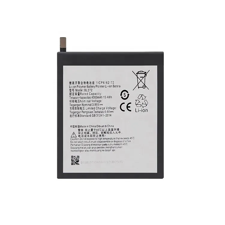  Аккумулятор Zero cycle 4000 мАч BL272 для Lenovo Vibe K6 Power K33A42 аккумулятор