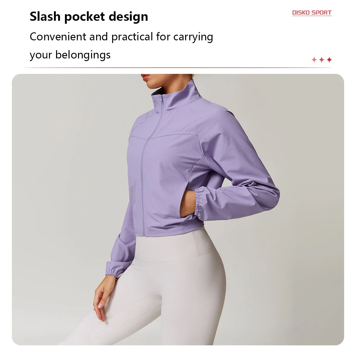 XW-DWT8945 2024 Premium Yoga Jacket  Athleisure Long Sleeved Workout Top Full Zipper up Gym Fitness Sports Track Suit for Women