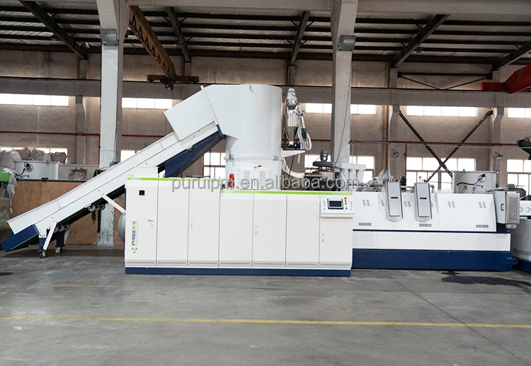 plastic recycling machine granulator 1000kg/h