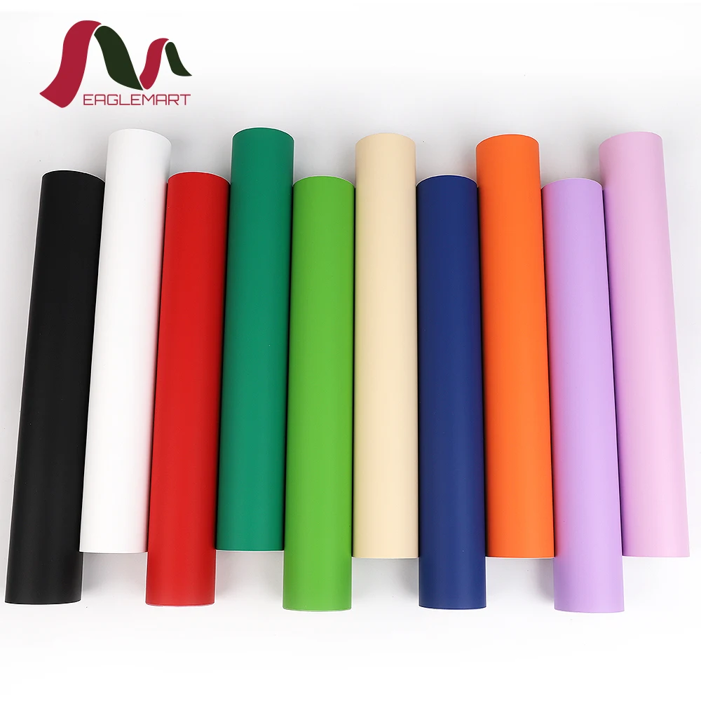 Wholesale car advertising vinil sticker craft cricut color super matte permanent self adhesive vinyl for cutting plotter