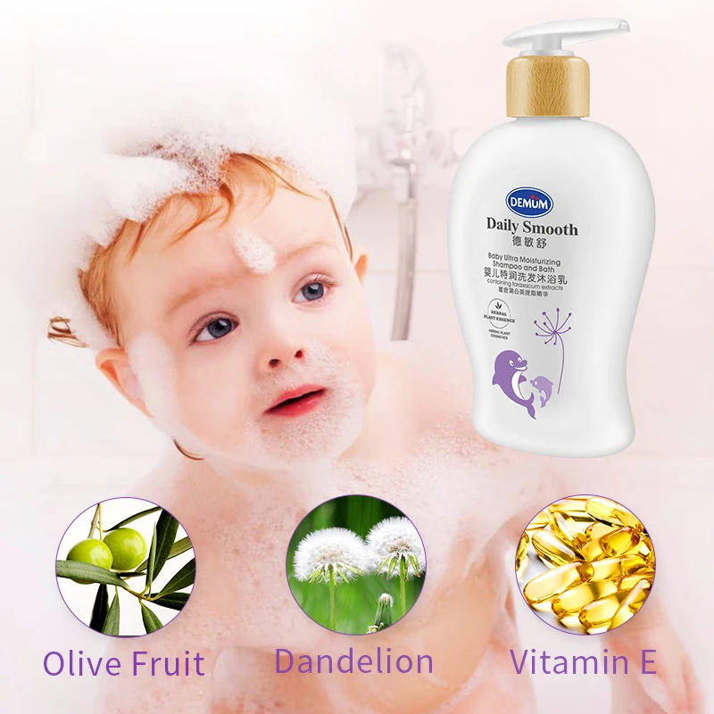 
Natural Moisturizing Hair Regrowth Shampoo And Body Wash For Kids 
