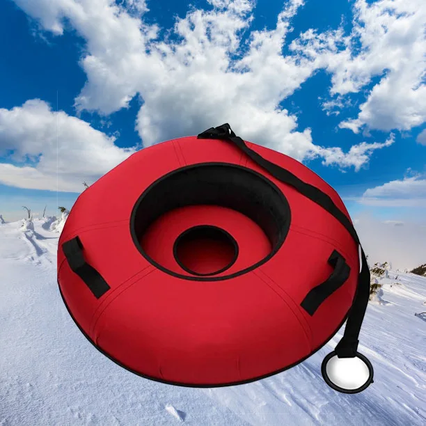 Indoor playground tubby slide inflatable dry snow ski tube