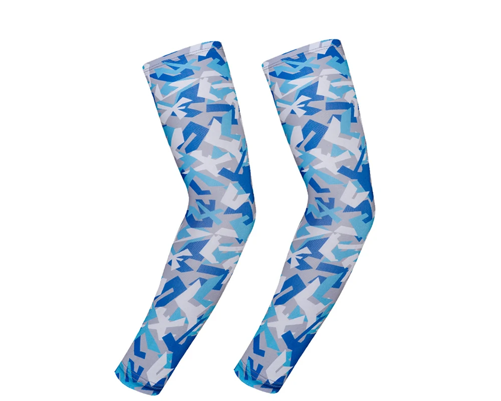 Custom Cycling Compression Arm Sleeve Sticks Print Hot Selling Bicycle Soccer Basketball Arm Sleeve