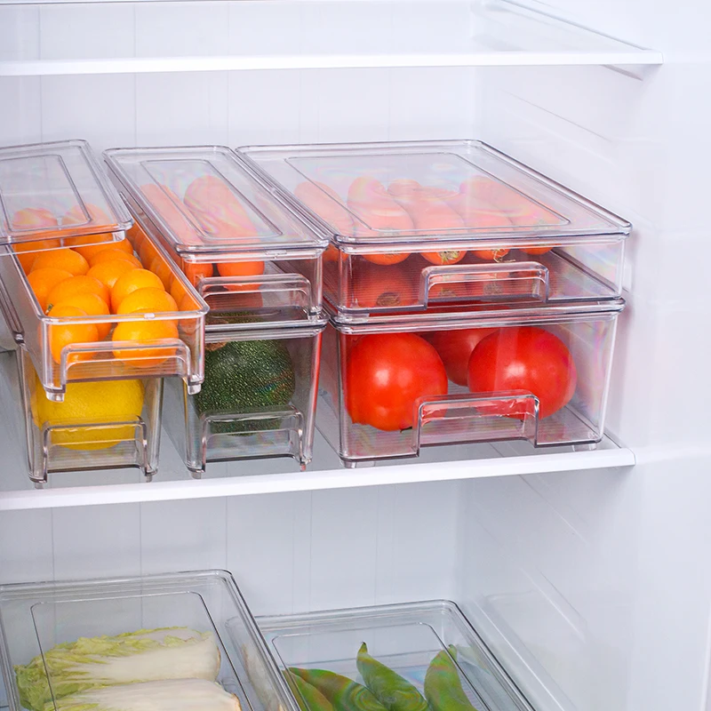 Набор герметичных пластиковых контейнеров для сухих продуктов