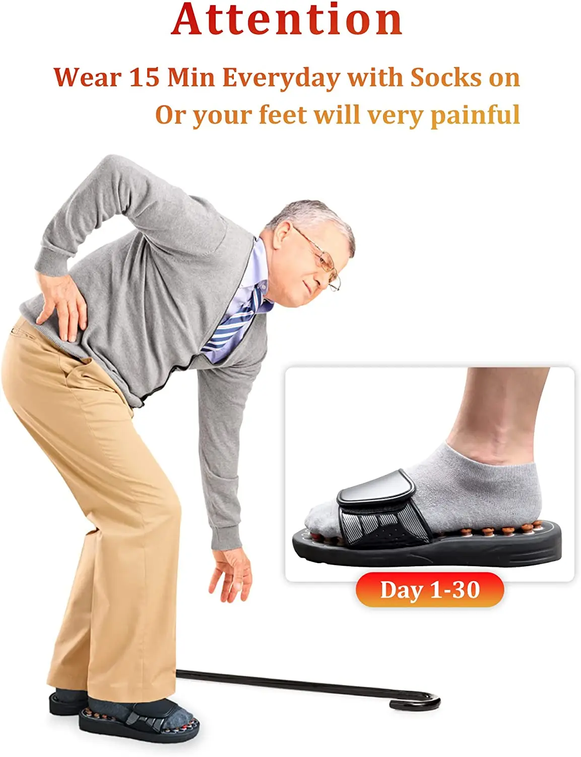 Hot Sale Blood Circulation Massager Shoes And Acupressure Foot Care Improve Blood Circulation Massage Slipper Suppliers Sandals