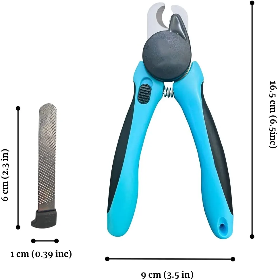Pet Nail Clipper with LED Light Pet Safe Nail Trimmer Scissors Tool Cat Dog Claw Nail Cutter